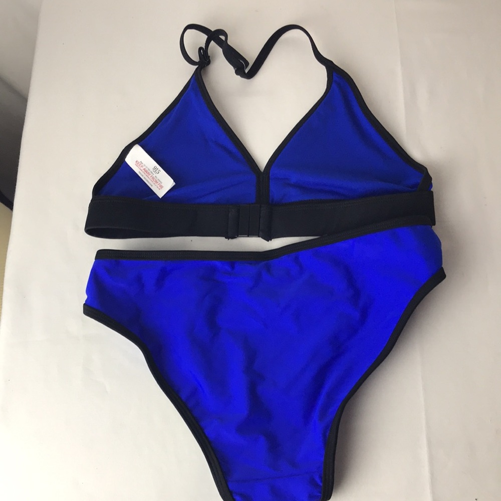New look Blue bikini NWT Sz 12-13 yrs - Picture 5 of 8